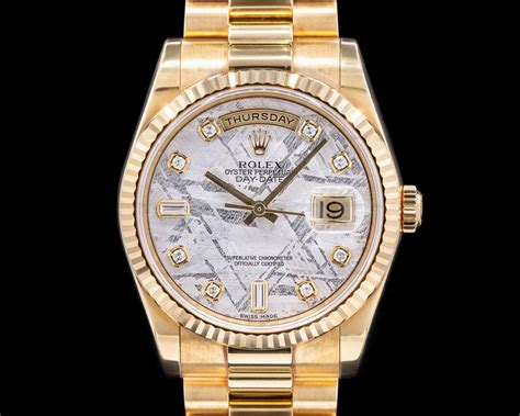 rolex diamond dial 118238|Rolex 118238 year made.